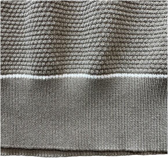 PJ Paul Jones Mens Knit Polo Shirt Beige NWT - Size M - Picture 6 of 8